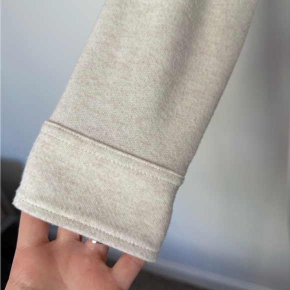 NWOT Faherty Legend Cream Shirt Dress - Picture 4 of 7